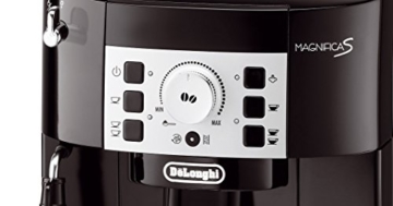 DeLonghi ECAM 22.110.B Kaffee-Vollautomat (1450 Watt, 1,8 Liter, 15 bar, Dampfdüse) schwarz - 